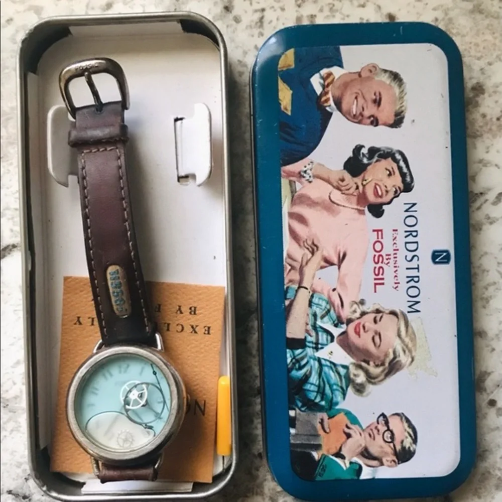 1995 FOSSIL BLUE WW-8313